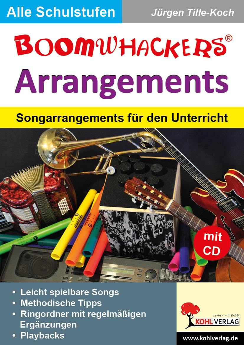 Boomwhackers-Arrangements: Songarrangements für den Unterricht Professional & Reference Books
