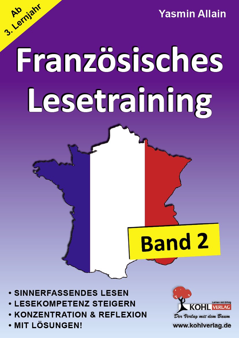 Französisches Lesetraining - Band 2 (ab 3. Lernjahr) Education & Training