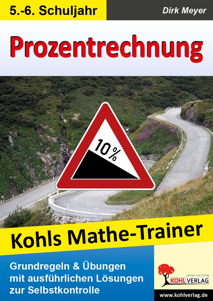 Product Image: Kohls Mathe Trainer - Prozentrechnung