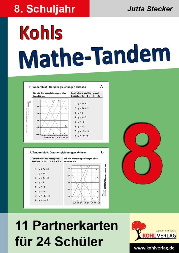 Kohls Mathe-Tandem 8: Partnerrechnen im 8. Schuljahr book