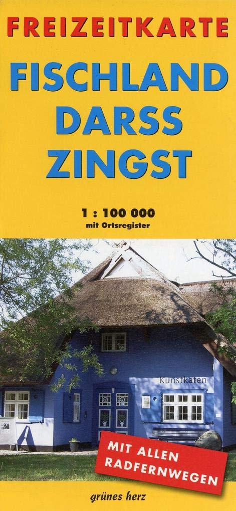 Freizeitkarte Fischland, Darß, Zingst: Mit Rostock. Mit Ortsregister. Maßstab 1:100.000. (Freizeitkarten: Mit Ortsregister. 1:100.000) Leisure, Home & Garden