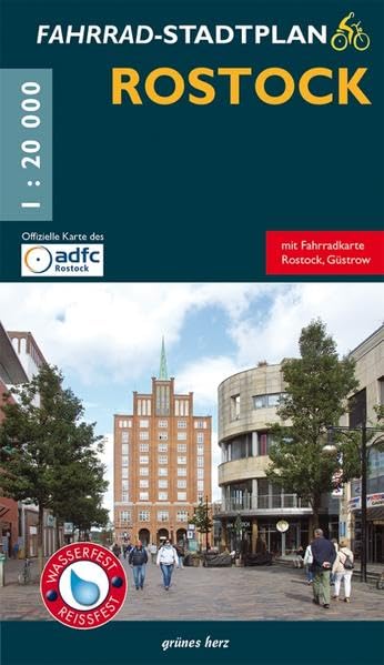 Rostock Fahrrad-Stadtplan Leisure, Home & Garden
