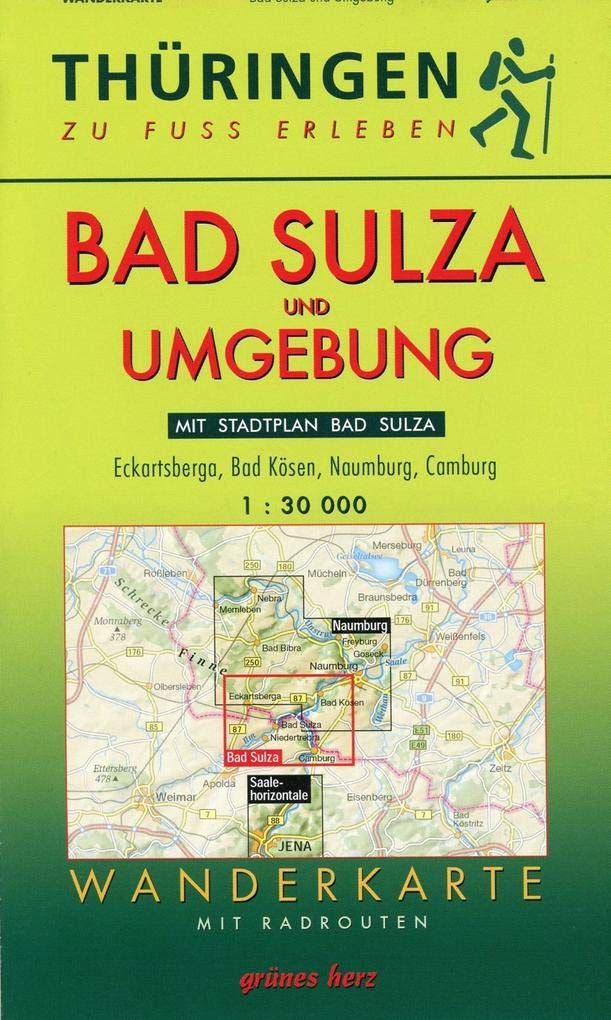 Wanderkarte Bad Sulza und Umgebung 1: 30 000 book