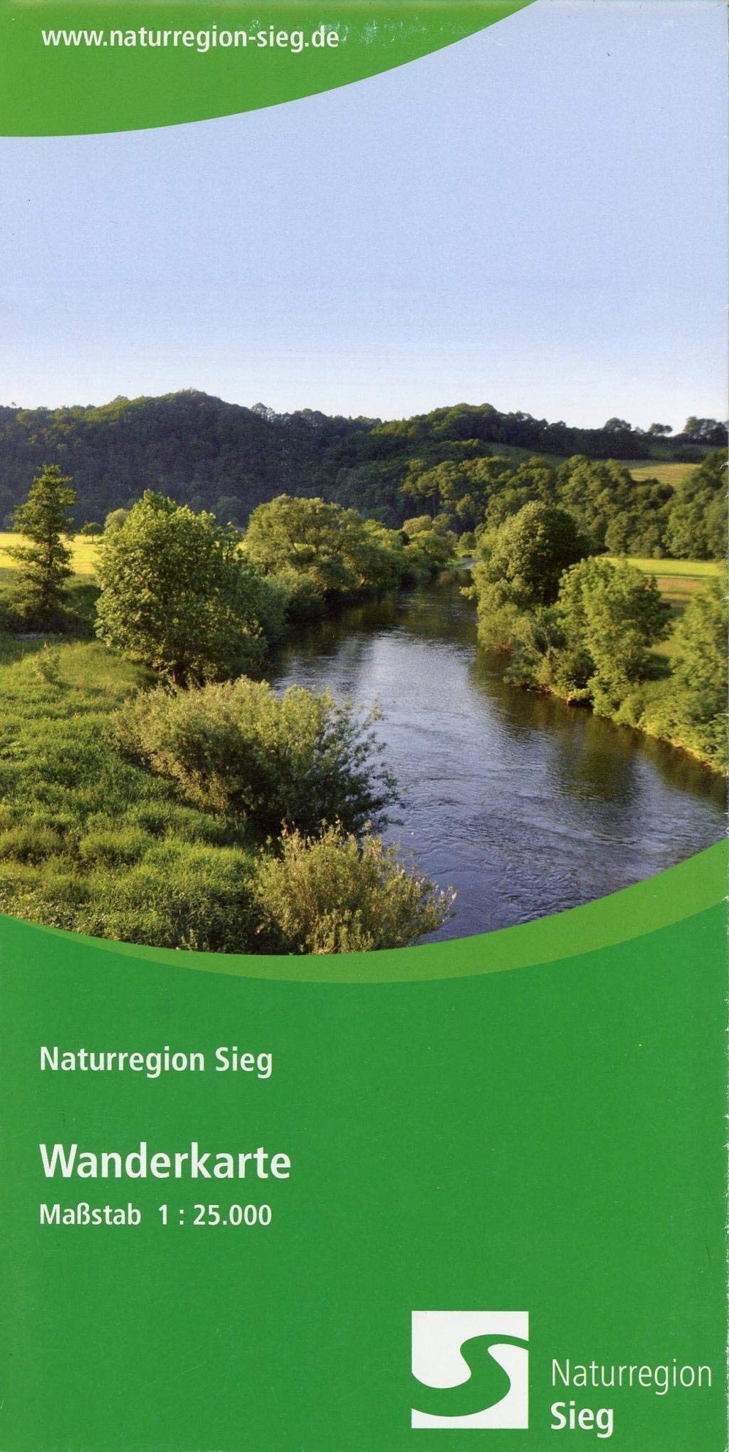 Wanderkarte Naturregion Sieg Leisure, Home & Garden