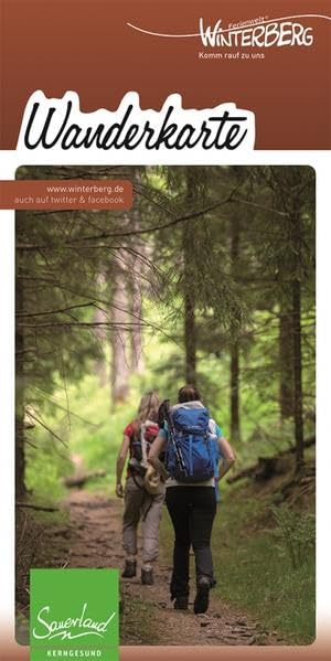 Wanderkarte Ferienwelt Winterberg Leisure, Home & Garden