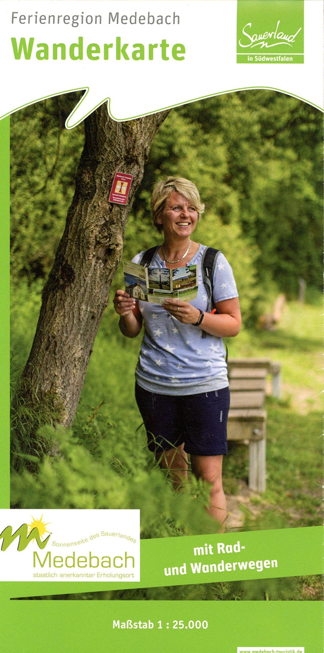 Wanderkarte Medebach: mit Rad- und Wanderwegen Leisure, Home & Garden