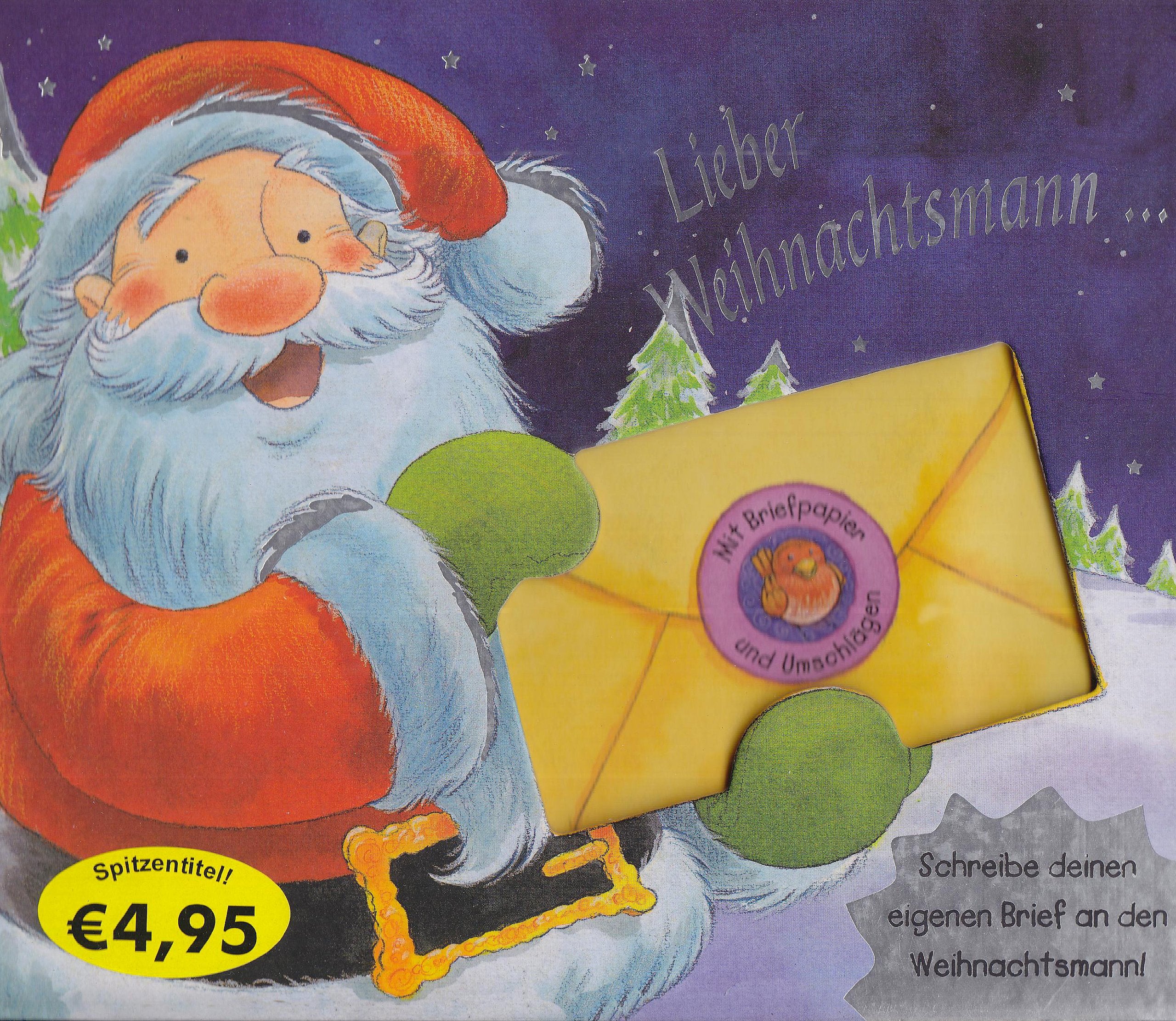 Lieber Weihnachtsmann: Schreibe deinen eigenen Brief an den Weihnachtsmann Children's books
