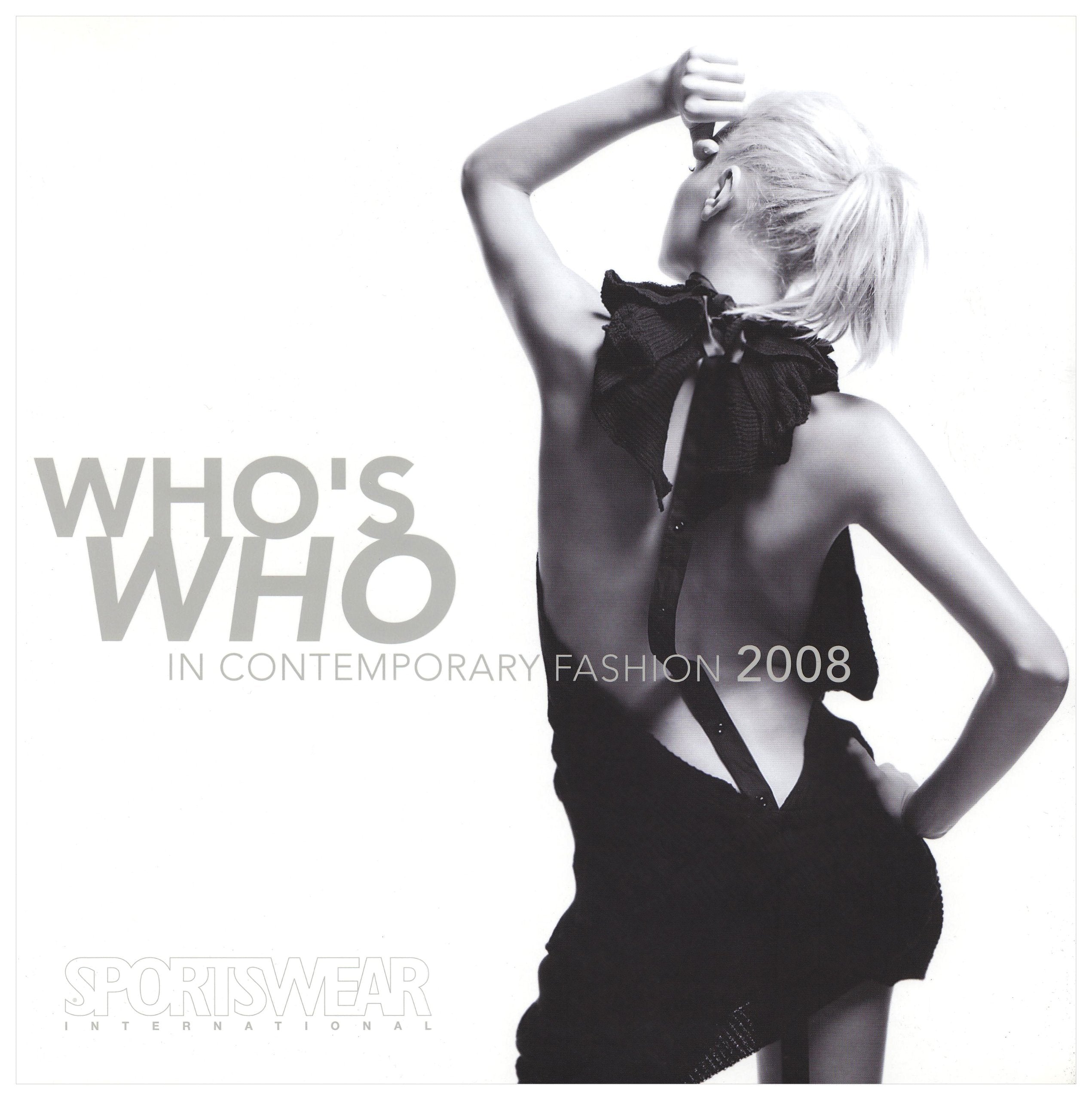 Who's Who in Contemporary Fashion 2008, w. DVD-ROM book