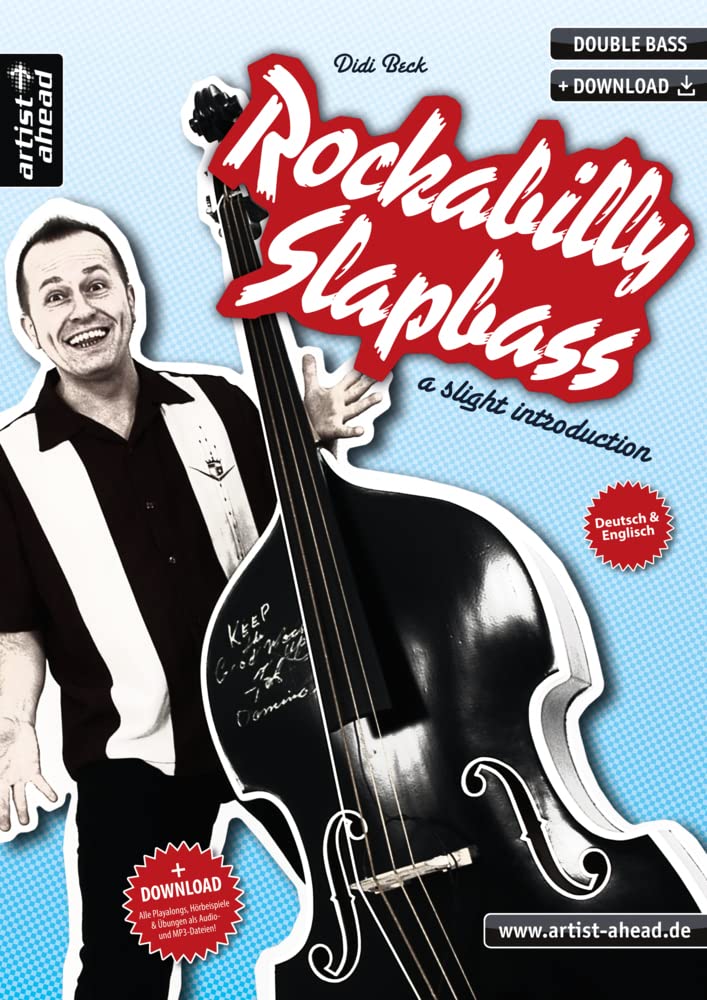 Rockabilly Slapbass: a slight introduction (inkl. Download). Lehrbuch für Kontrabass. Double bass. Musiknoten. Sheet Music