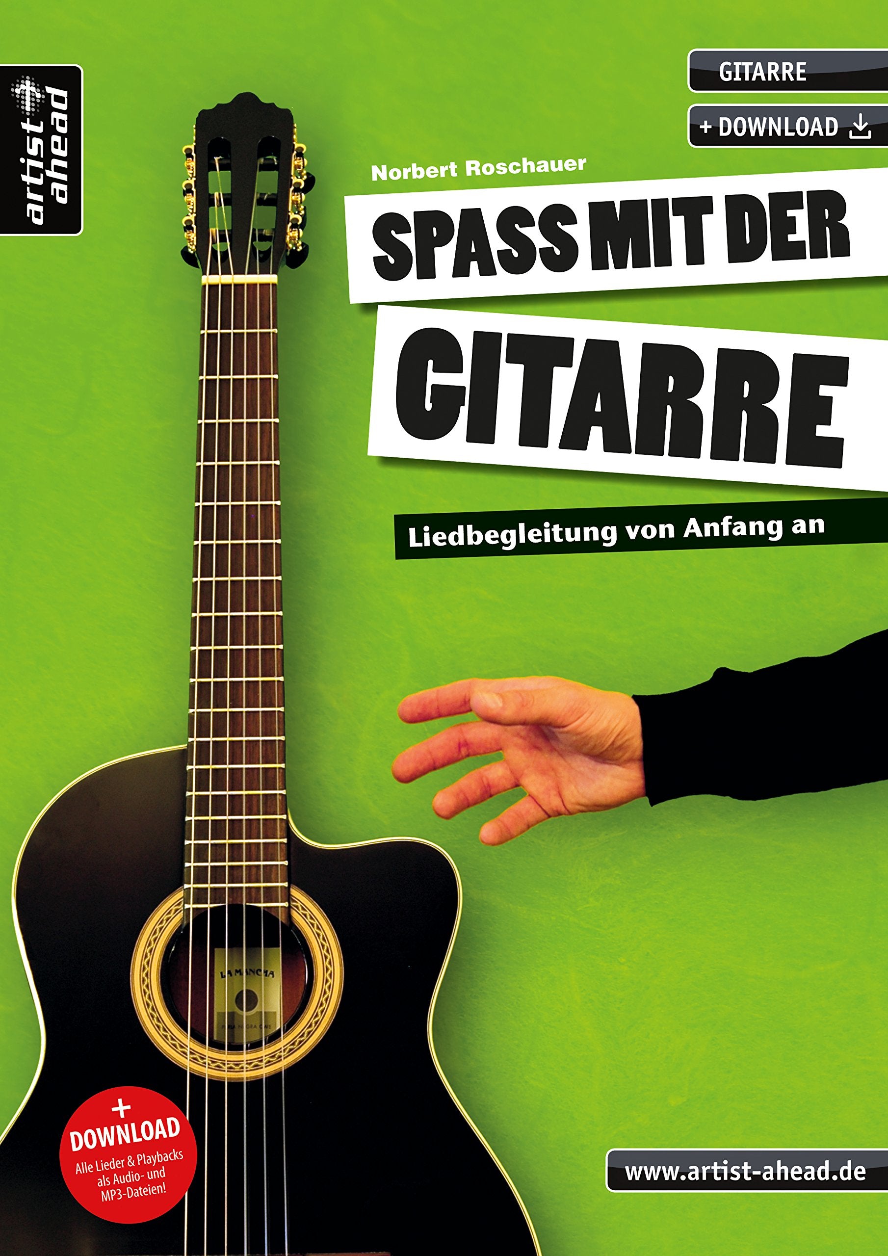 Spaß mit der Gitarre - Liedbegleitung von Anfang an Sheet Music