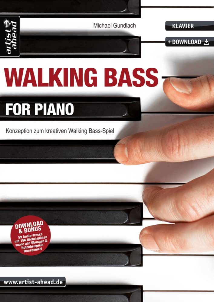Walking Bass for Piano book