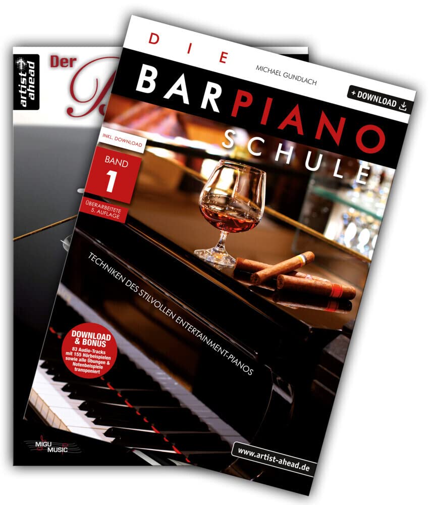 Die Barpiano-Schule + Der Barpiano Profi im Set! Stilvolle Barpiano-Techniken und ihre professionelle Umsetzung (inkl. Audio-Download). Klavierschule ... 39,95 Euro statt 45,90 Euro (inkl. Download) Sheet Music