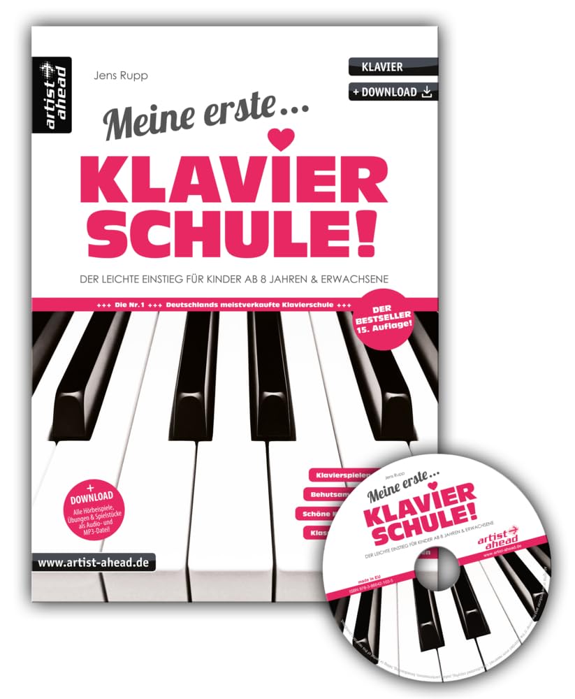 Meine erste Klavierschule inkl. Audio-CD! Sheet Music