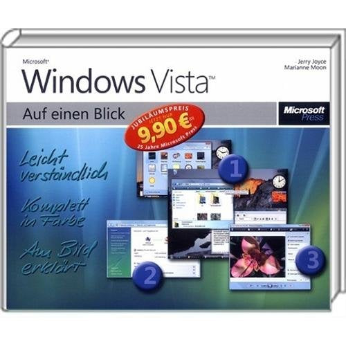 Microsoft Windows Vista auf einen Blick: Leicht verständlich. Komplett in Farbe. Am Bild erklärt Computer Science