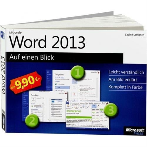Product Image: Microsoft Word 2013 auf einen Blick