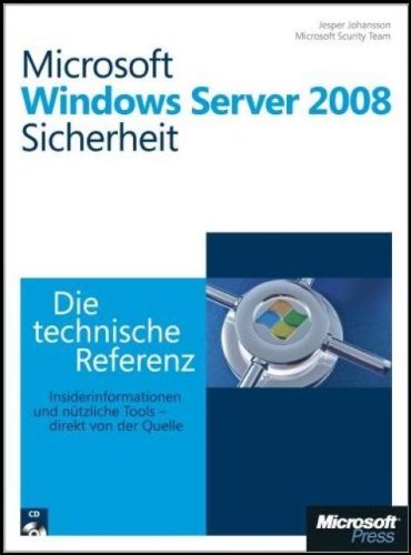 Product Image: Microsoft Windows Server 2008 Sicherheit, m. CD-ROM: Die technische Referenz