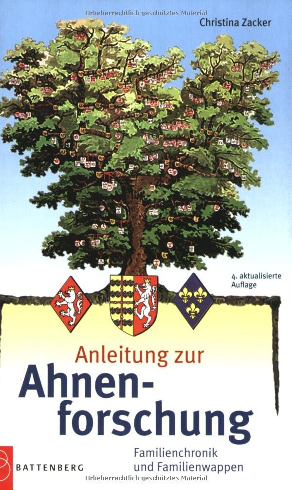 Anleitung zur Ahnenforschung book