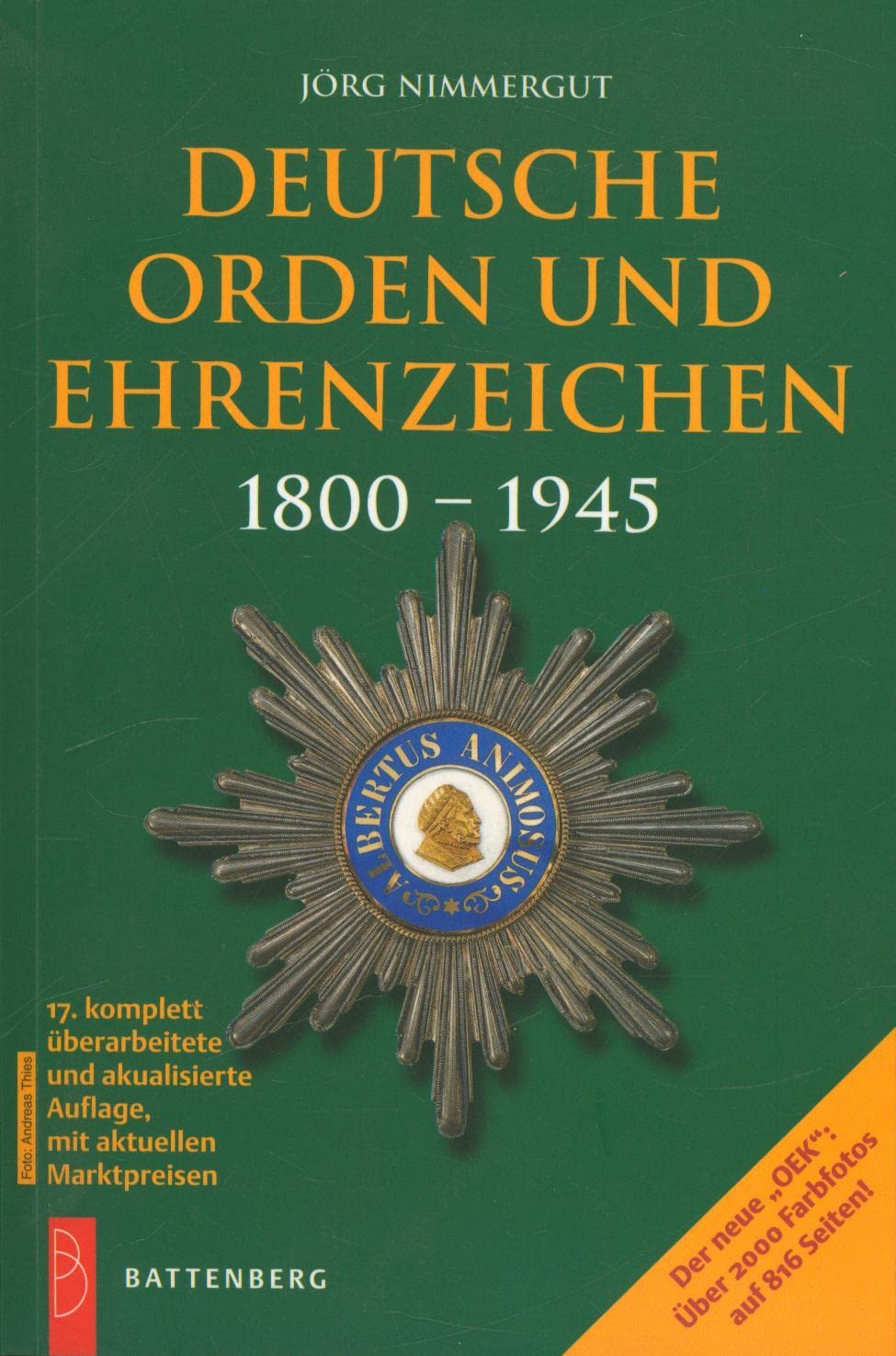 Deutsche Orden und Ehrenzeichen: Band 1: 1800–1945 Hobbies & Crafts
