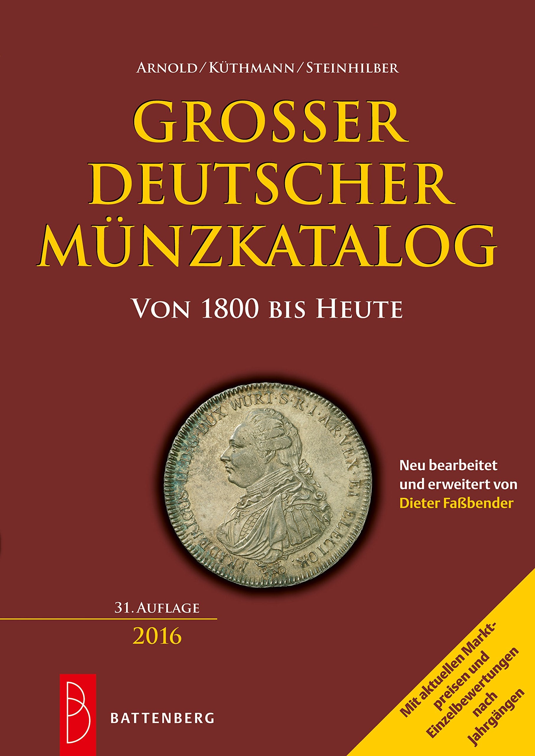 Großer deutscher Münzkatalog: von 1800 bis heute Hobbies & Crafts