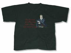 Die Freiheit der Meinung. T-Shirt Größe M/Schwarz Books