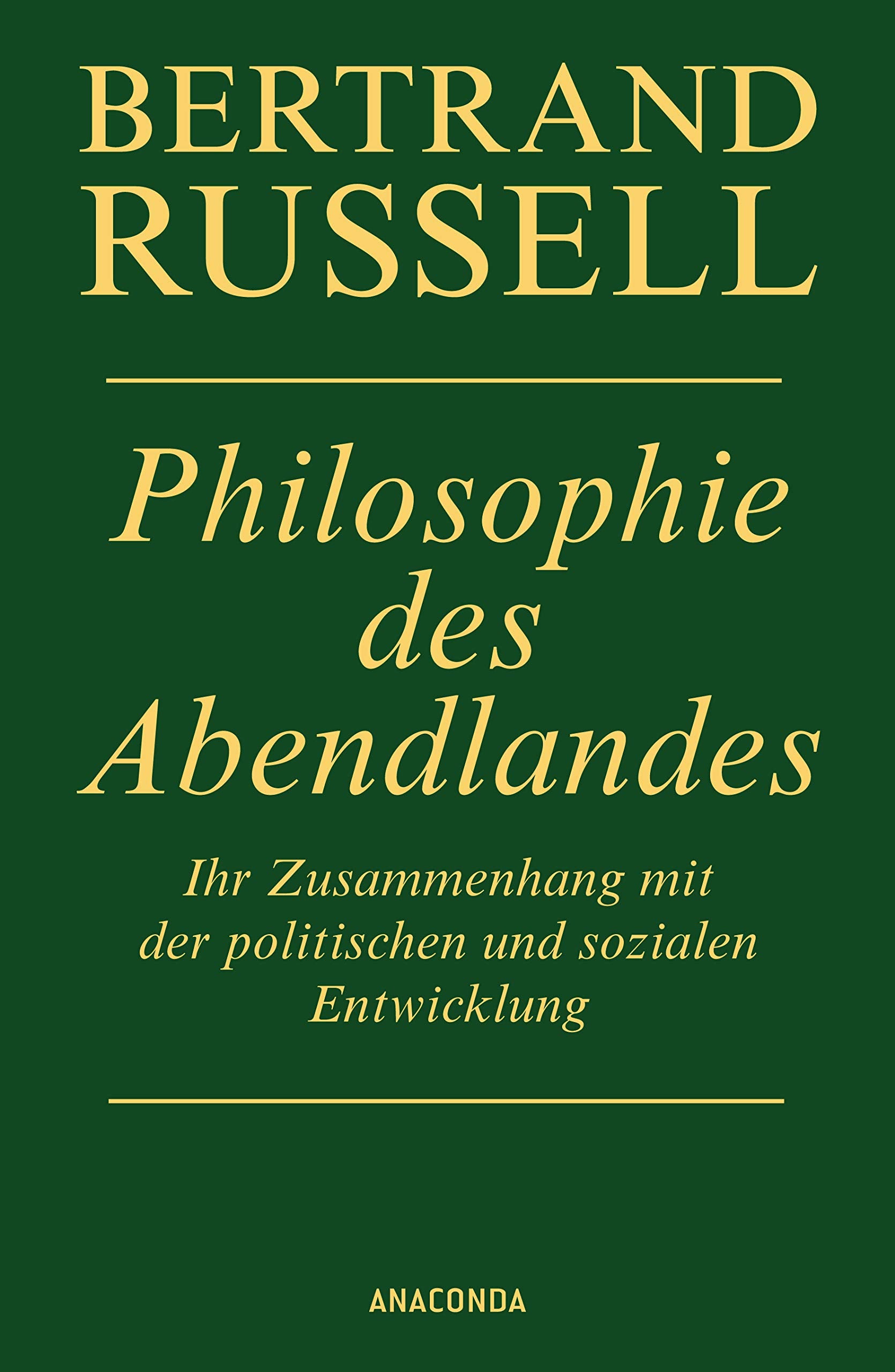Philosophie des Abendlandes Philosophy
