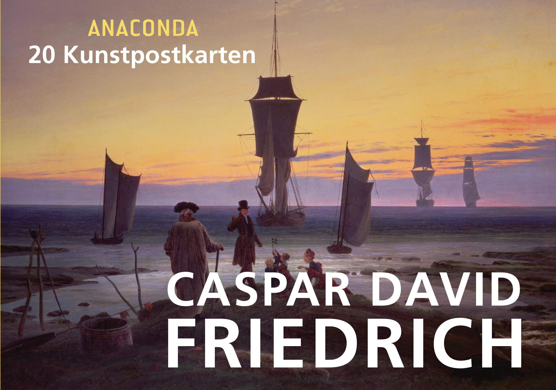 Postkartenbuch Caspar David Friedrich Film, Art & Culture