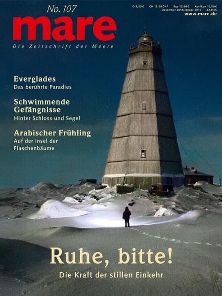 mare - Die Zeitschrift der Meere / No. 107 / Ruhe, bitte! Philosophy
