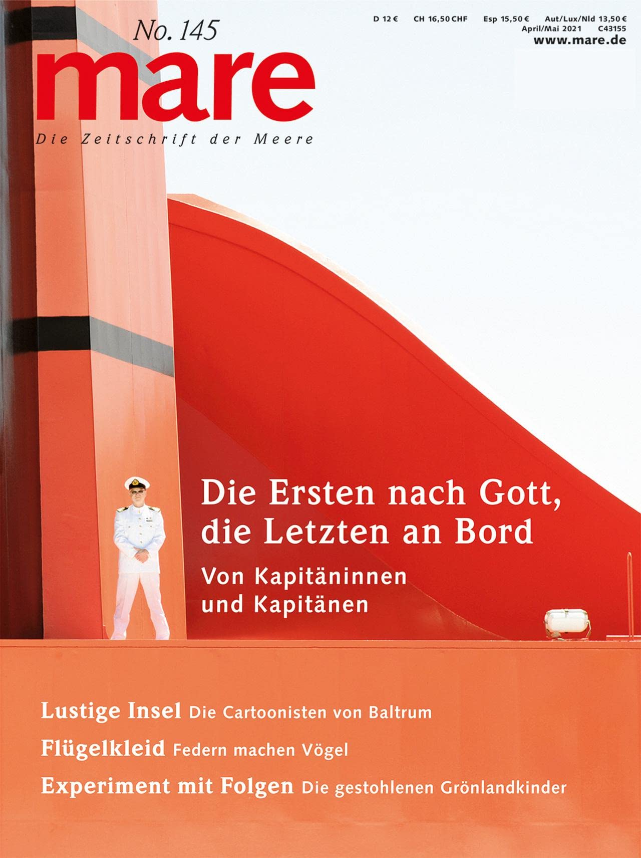 mare - Die Zeitschrift der Meere / No. 145 / Von Kapitäninnen und Kapitänen Books