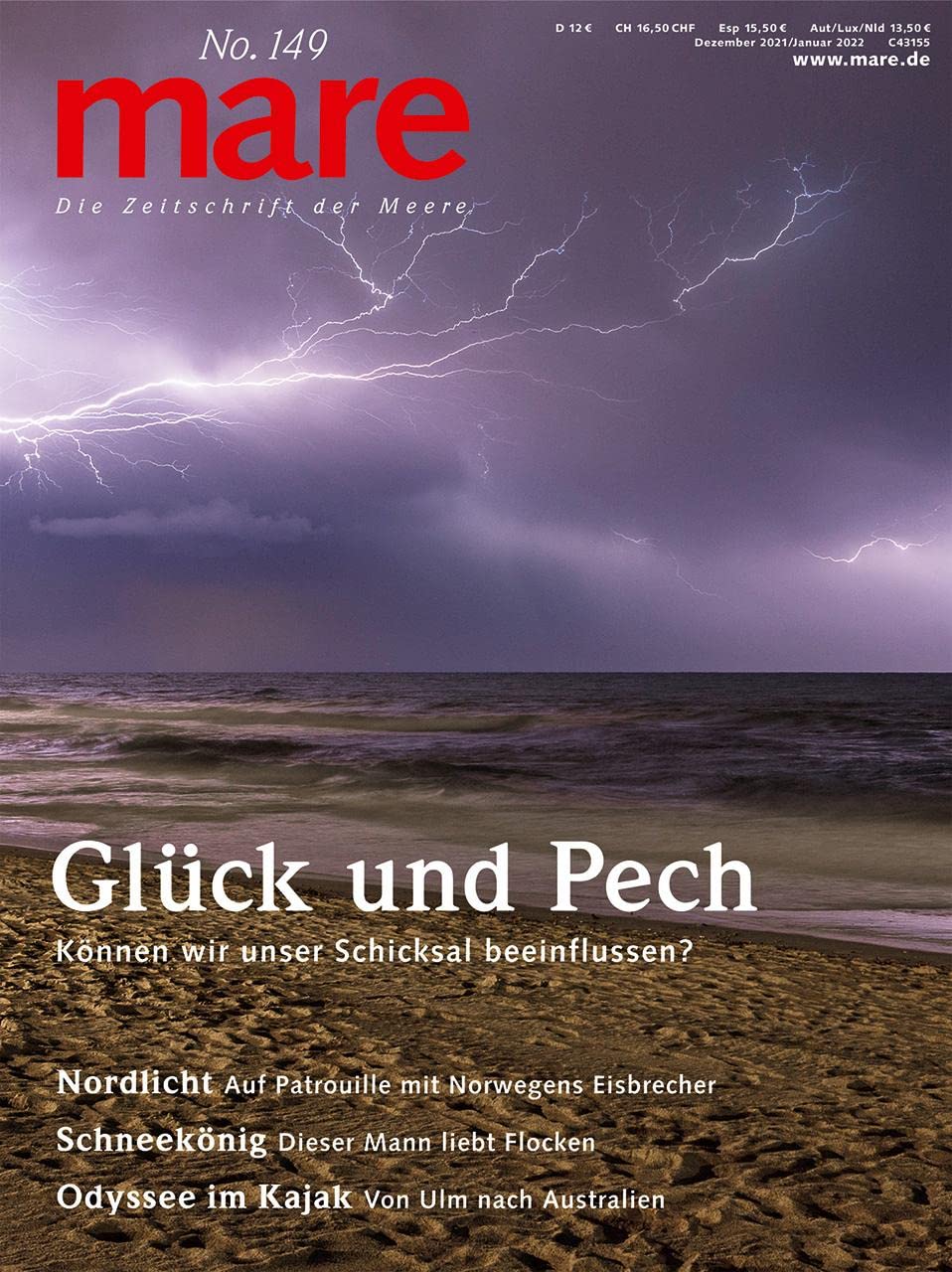 mare - Die Zeitschrift der Meere / No. 149 / Glück und Pech Books