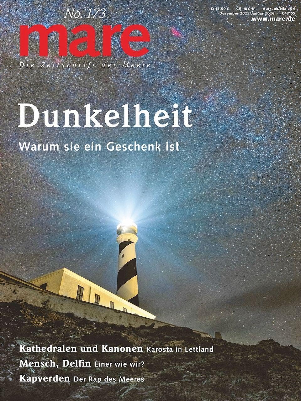 mare - Die Zeitschrift der Meere / No. 173/ Dunkelheit Law
