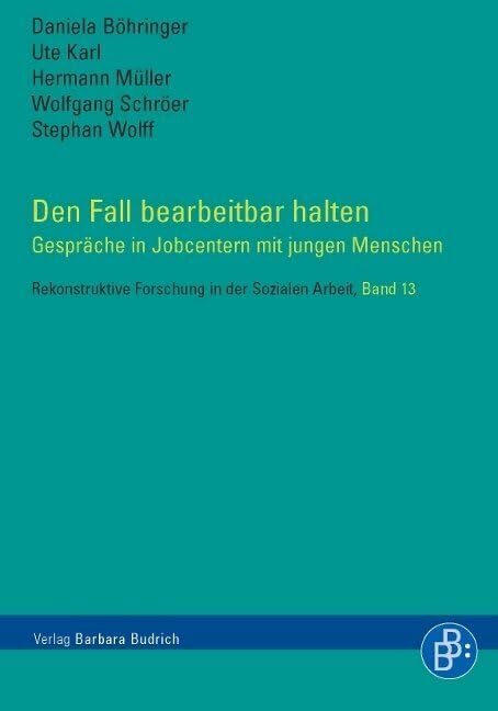 Den Fall bearbeitbar halten Social Sciences Books