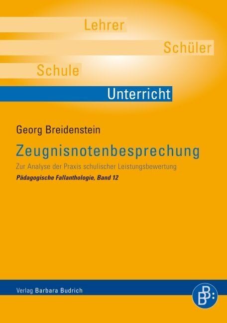 Zeugnisnotenbesprechung Learning & Reference