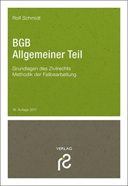 BGB Allgemeiner Teil Law