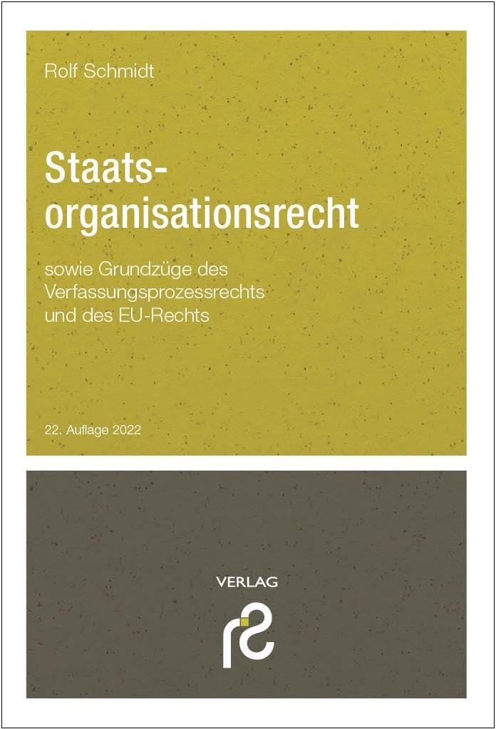 Product Image: Staatsorganisationsrecht