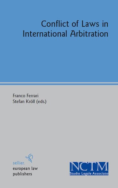 Conflict of Laws in International Arbitration Law