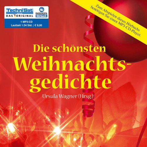 Die schönsten Weihnachtsgedichte (1 MP3 CD) Contemporary literature