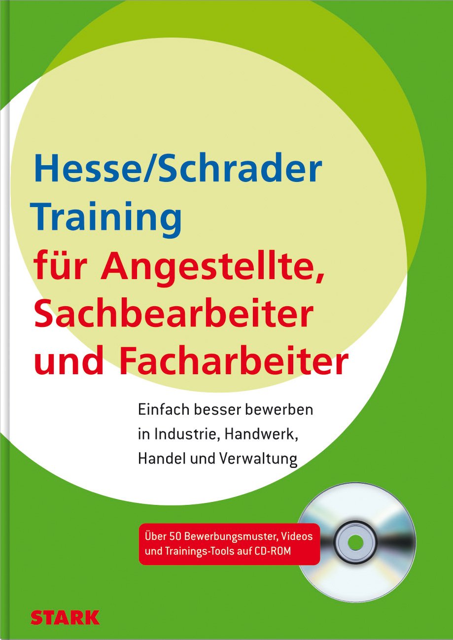 STARK Hesse/Schrader: Training für Angestellte Sachbearbeiter und Facharbeiter in Industrie, Handwerk, Handel, Verwaltung Business, Finance & Career