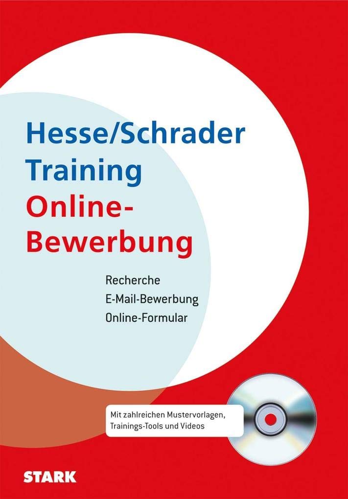 Hesse/Schrader: Training Online-Bewerbung Business, Finance & Career