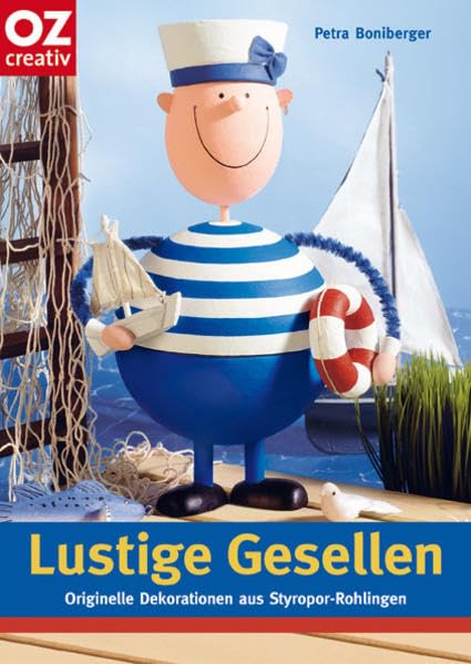 Lustige Gesellen. Originelle Dekorationen aus Styropor-Rohlingen Hobbies & Crafts