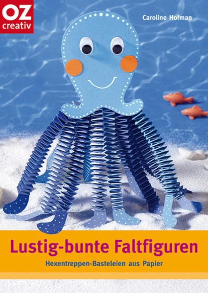 Lustig-bunte Faltfiguren. Hexentreppen-Basteleien aus Papier Hobbies & Crafts