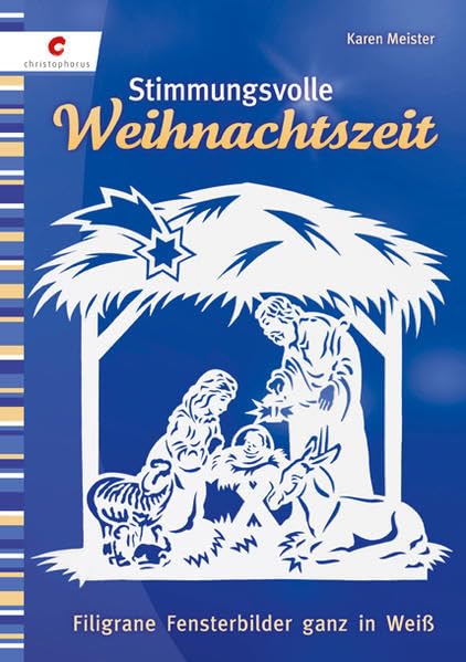 Stimmungsvolle Weihnachtszeit. Filigrane Fensterbilder ganz in Weiß Hobbies & Crafts