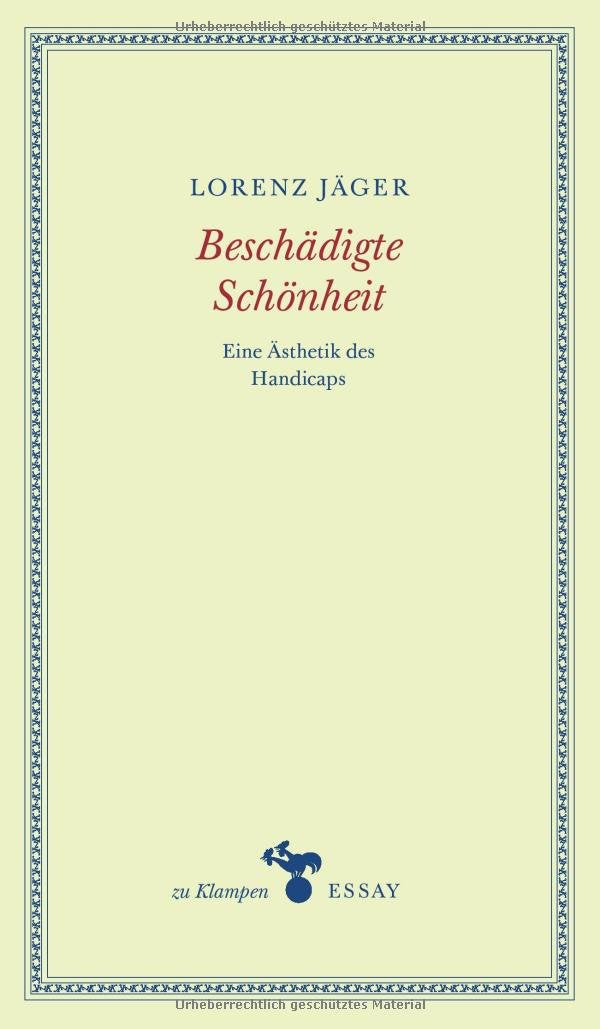 Beschädigte Schönheit Essays & Short Stories