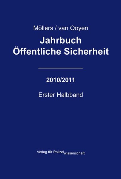 Paket - Jahrbuch Öffentliche Sicherheit 2010/201: 1. Halbband & 2. Halbband Law
