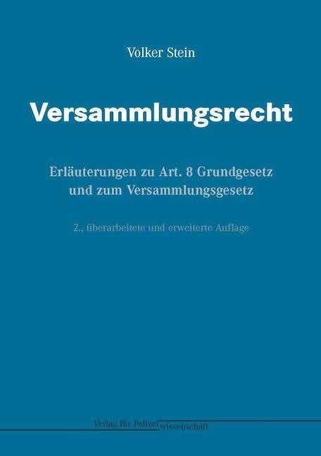 Versammlungsrecht Law