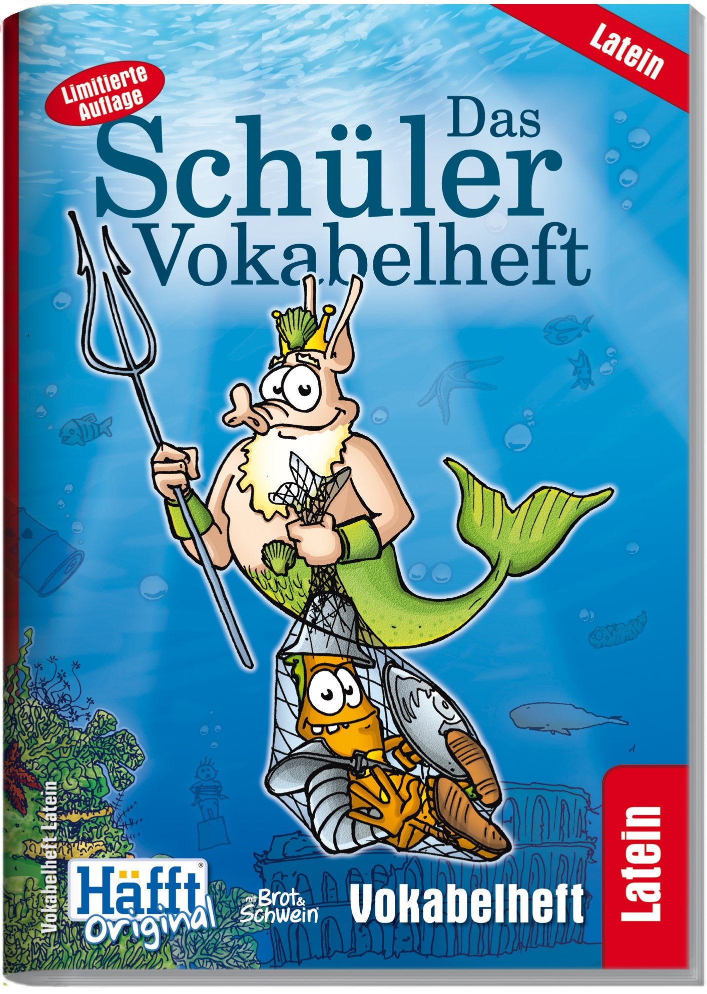 Häfft "Das Schüler Vokabelheft" Meer, Latein, DIN A5 Study Guides