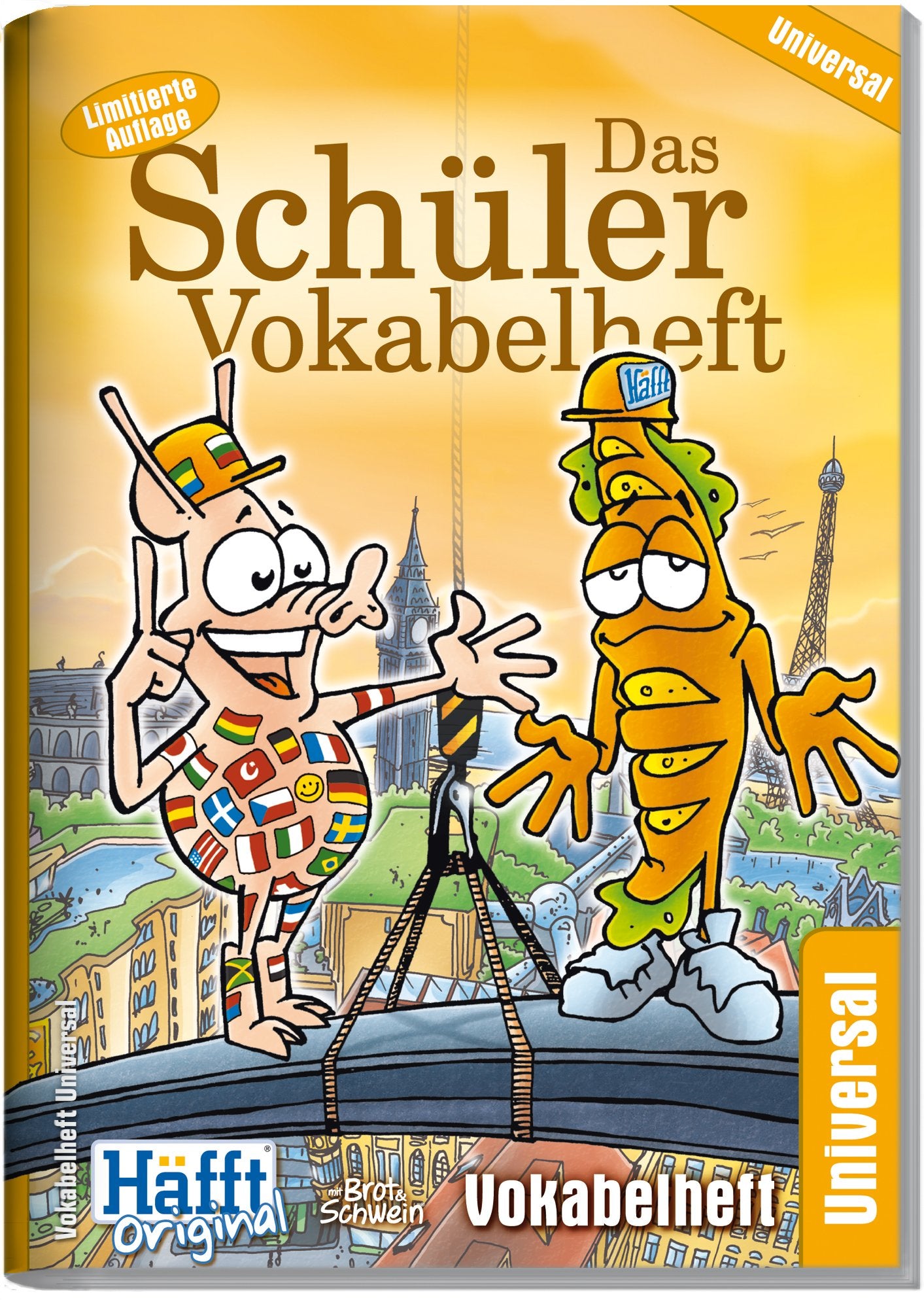 Häfft "Das Schüler Vokabelheft" Stadt (Universal, DIN A5) Foreign Languages ​​& Dictionaries