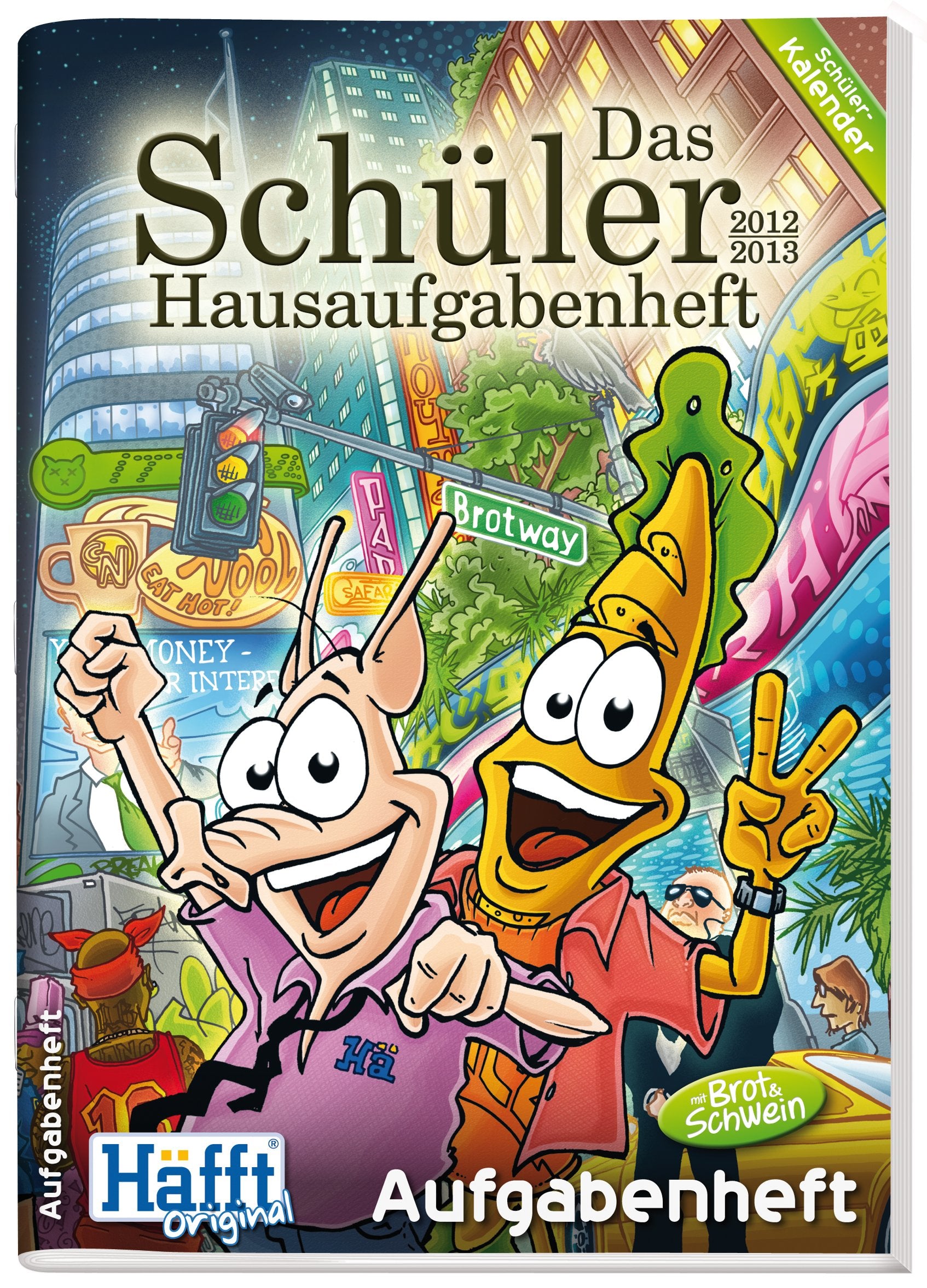 2012/2013: Häfft: Das Schüler Hausaufgabenheft (Original DIN A5) Calendars