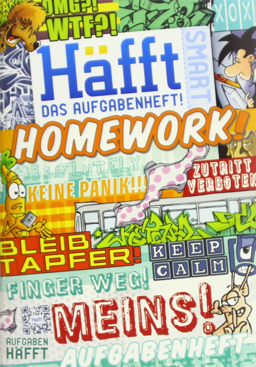 Häfft Smart A5 Aufgabenheft mit Umschlag: Das Häfft, 1 Schuljahr ohne Kalendarium, verkürzte Seiten Study Guides