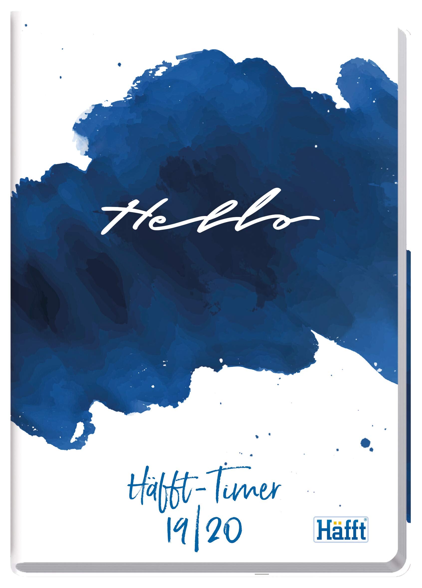 Häfft-Timer A5 2019/2020 Hardcover Schüler-Kalender, Schulplaner, Semesterplaner für Oberstufe, Ausbildung oder Studium book