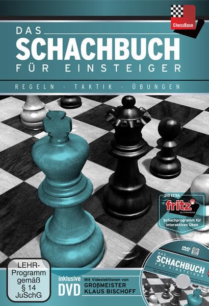Das Schachbuch für Einsteiger: Regeln - Taktik - Übungen Mit Begleit-DVD: Videolektionen von Grossmeister Klaus Bischoff Leisure & Fun